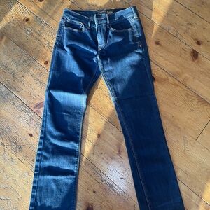Express Women's Dark Blue Skinny Jeans